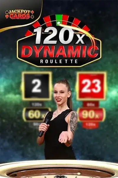 Roulette Dynamic 120x dal vivo